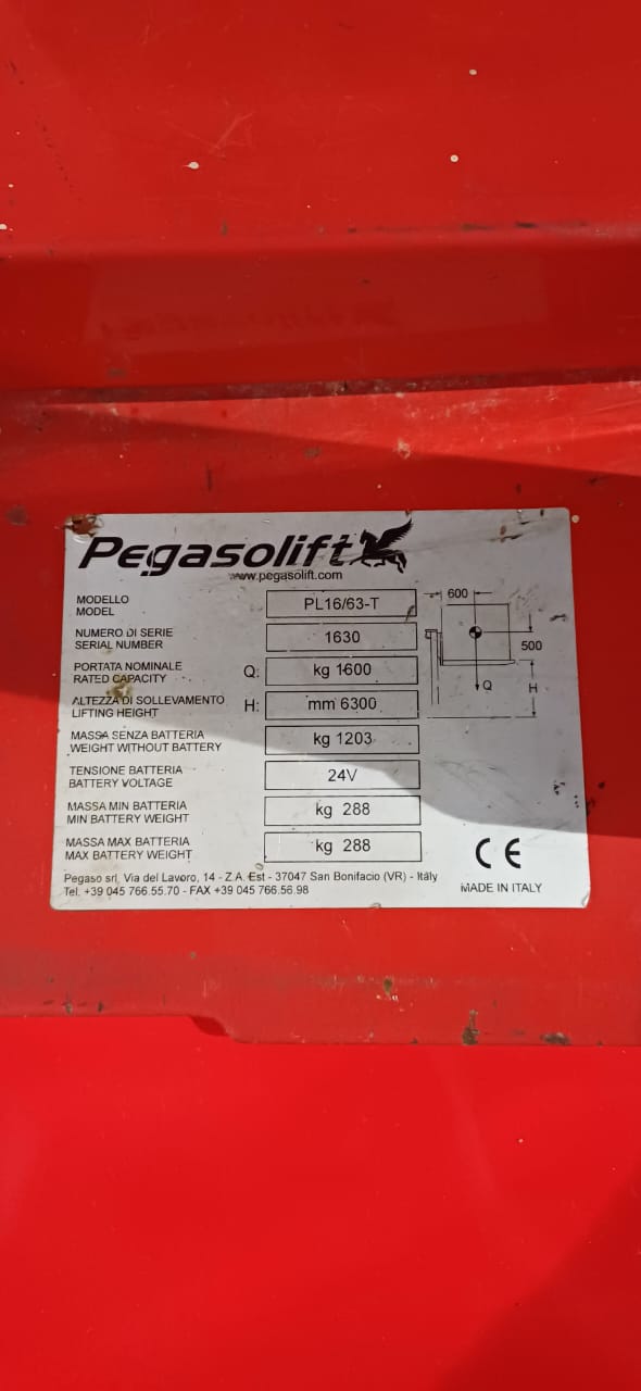 Электрический штабелер Pegasolift (Италия) - фото 5