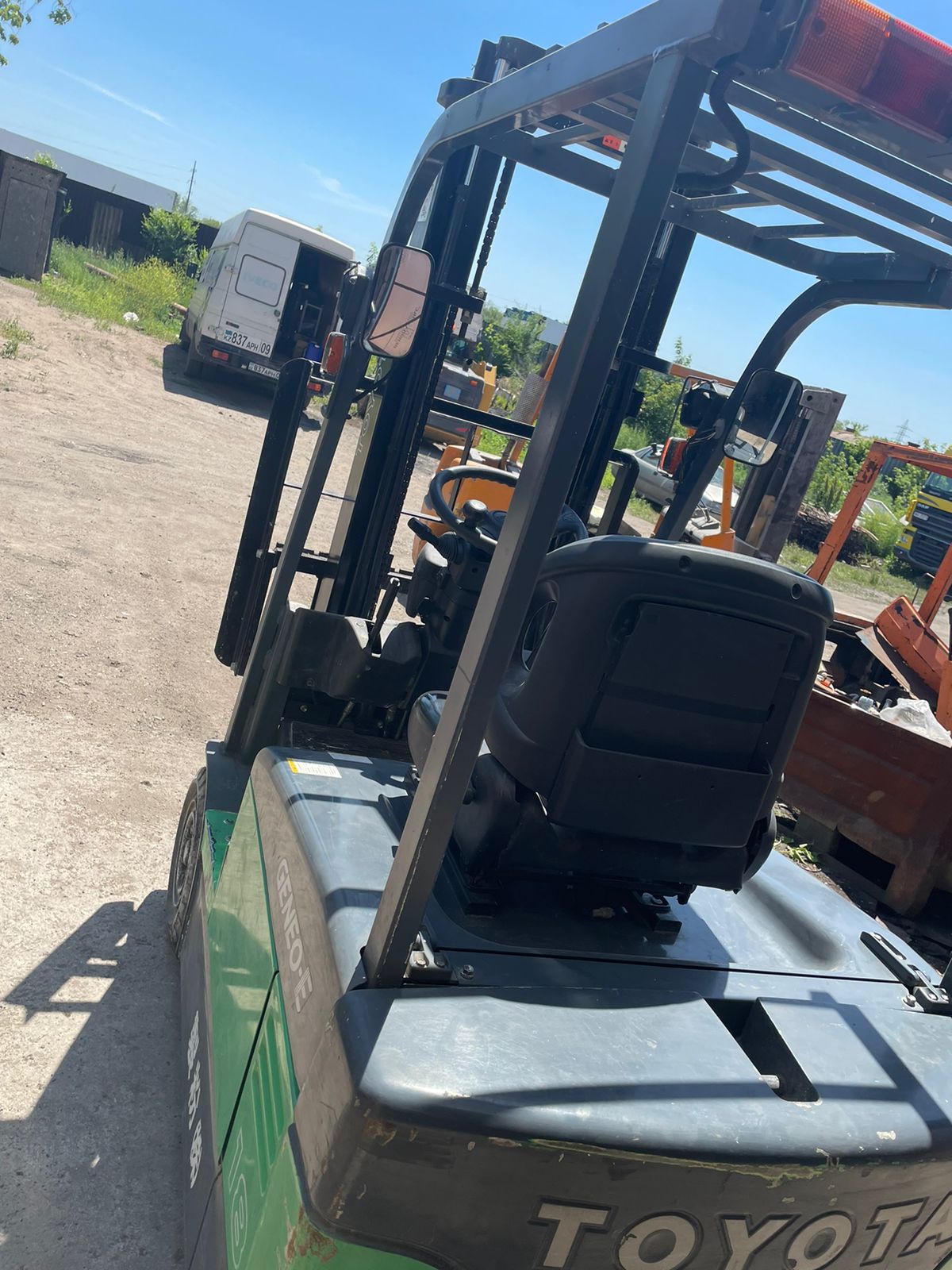 Погрузчик электрический Toyota 7FBE18 - фото 7